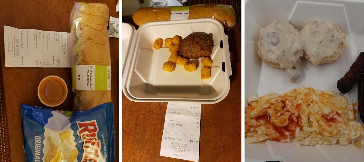 Nightingale Inn DFAC Menu