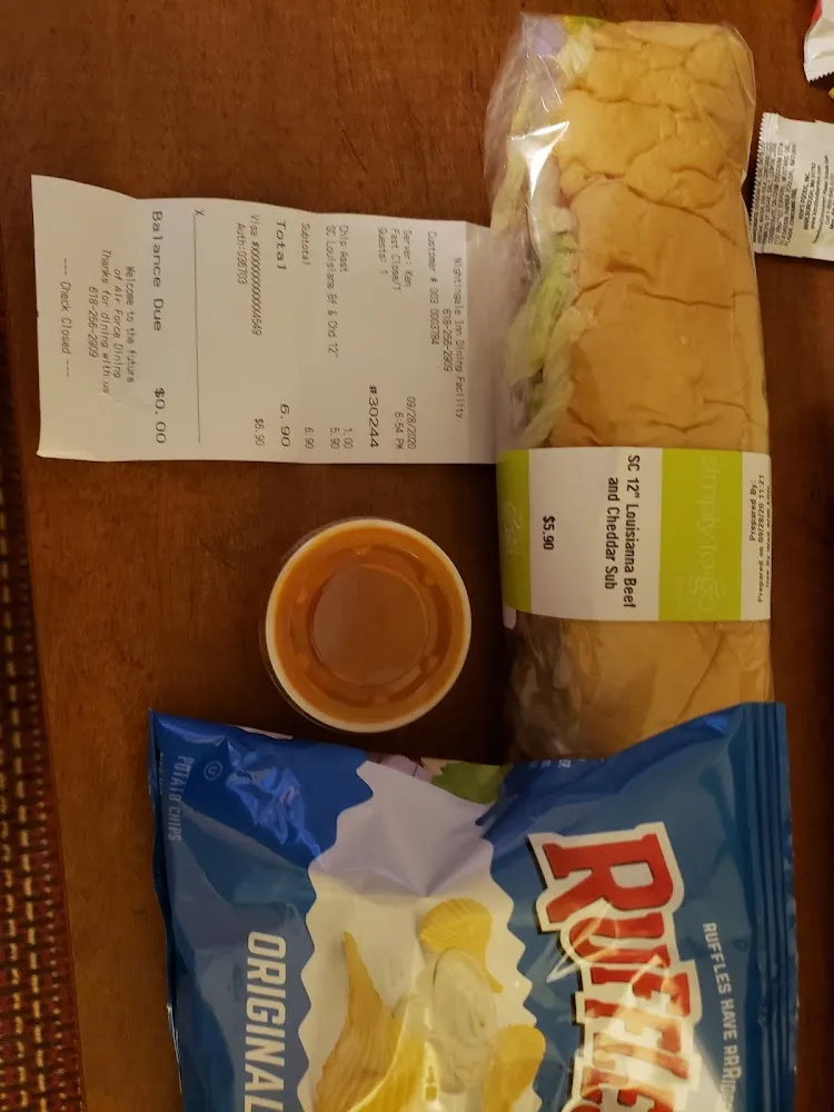 Sandwich and Chips
